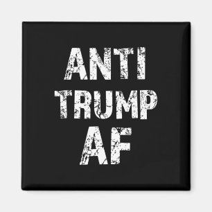 Anti Trump Af Funny Impeach Him President  Magnet