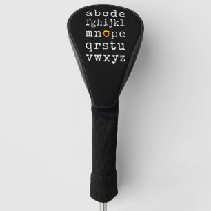 Anti-Trump Alphabet - Nope V Golf Head Cover