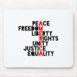Anti-trump America Meaning1 Mouse Pad