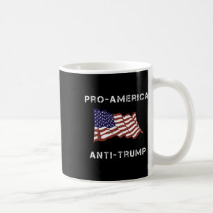 Anti-trump American Usa Flag Coffee Mug