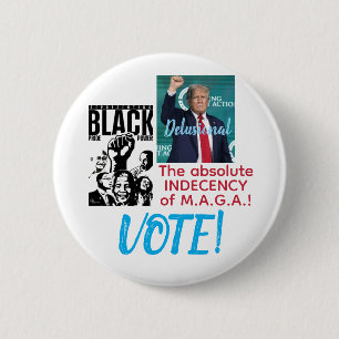 Anti-Trump Anti-MAGA Cultural Appropriation 2 Inch Round Button