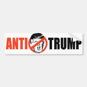 ANTI-TRUMP BANNER - BUMPER STICKER