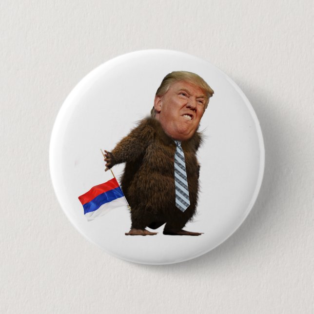 Anti-Trump Button Pin (Front)