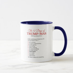 Anti Trump Christmas Mug