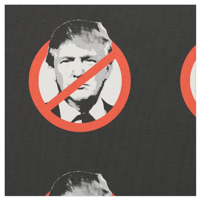 Anti-Trump Fabric (Close Up)