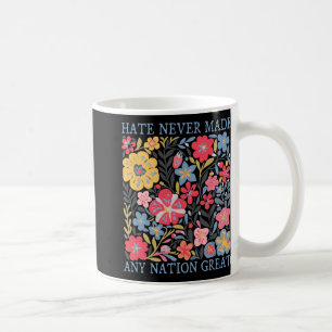 Anti Trump Floral Democrat President Liberal 1  Coffee Mug