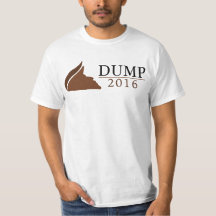 Anti-Trump for President Shirt (Dump | 2016)