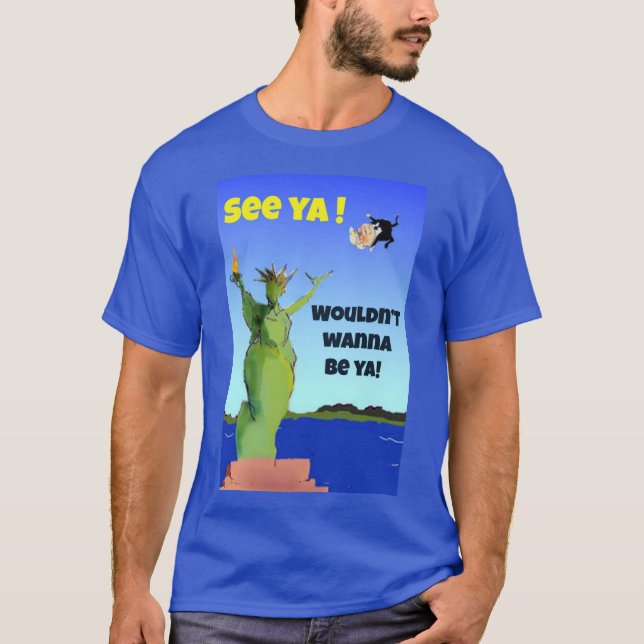 Anti Trump funny indicted T-Shirt (Front)