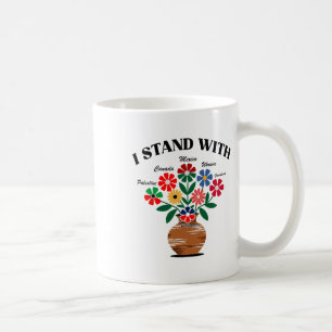 Anti Trump I Stand With Canada Mexico Greenland Uk Coffee Mug