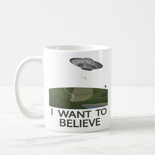 Anti-Trump : JE VEUX CROIRE À LA Mug AU Café (Gauche)