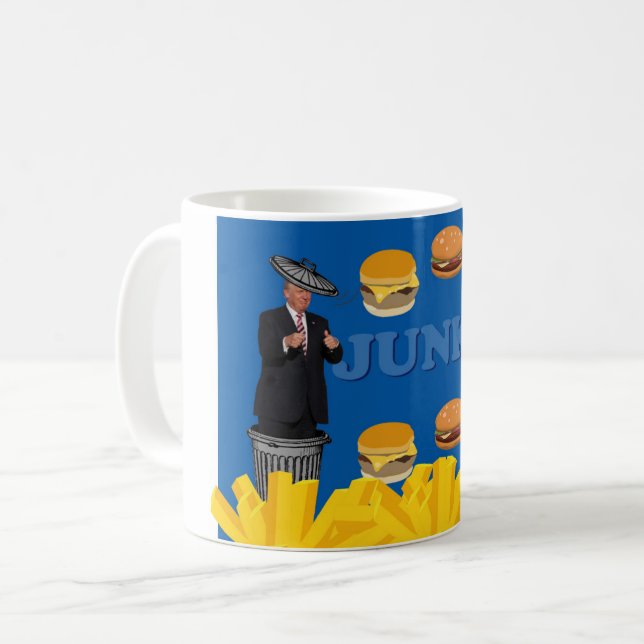 Anti Trump / Junk, Coffee Mug (Front Left)
