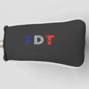 Anti Trump Maga FDT Resist Democracy Retro Golf Head Cover