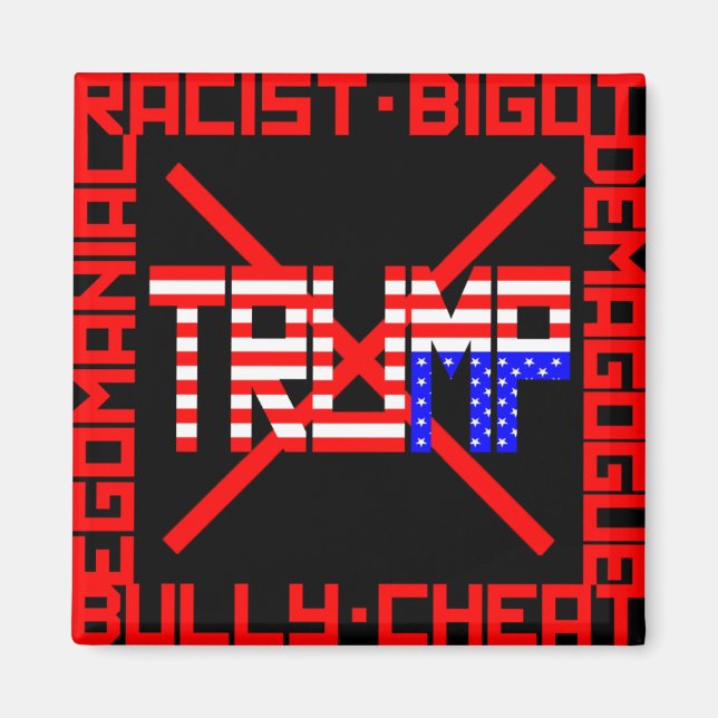 Anti Trump Magnet (Front)