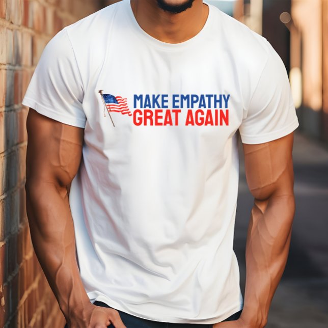 Anti-Trump merch protest flag blue red T-Shirt (Creator Uploaded)