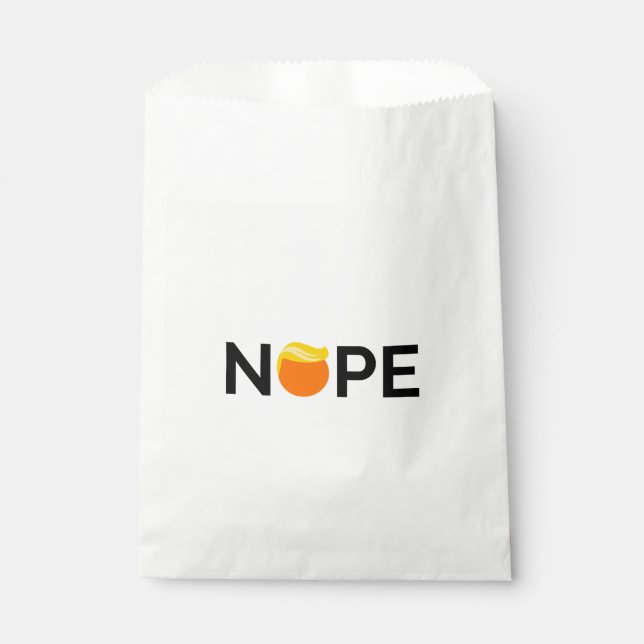 Anti-Trump - Nope Edition Favour Bag (Front)