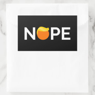 Anti-Trump - Nope Edition Sticker