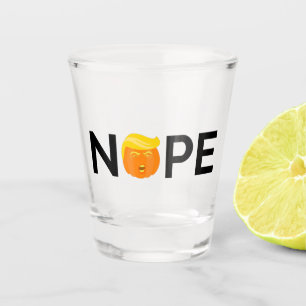 Anti-Trump - Nope Halloween Edition I Shot Glass