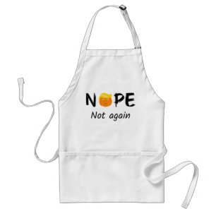Anti-Trump - Nope, Not Again Halloween Edition II Standard Apron