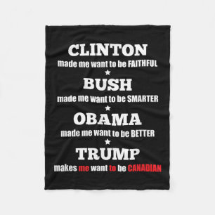 Anti Trump Political Tee For Independents And Fleece Blanket