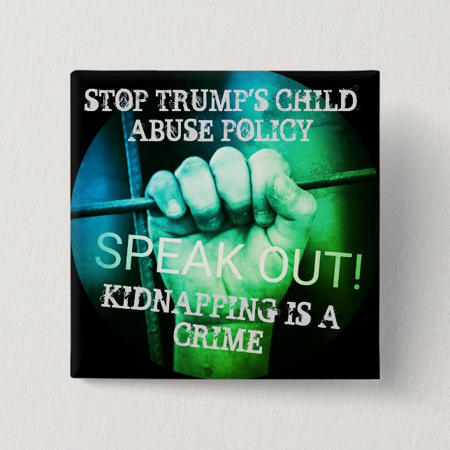 Anti-Trump Protest Button (Front)