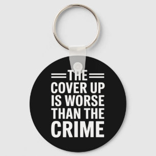 Anti-trump Protest Doj Cover Up Worse Than The Cri Keychain