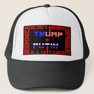 Anti Trump+Putin Trucker Hat