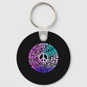 Anti Trump Racism Fascism Lies Hate Resist Vote Wa Keychain