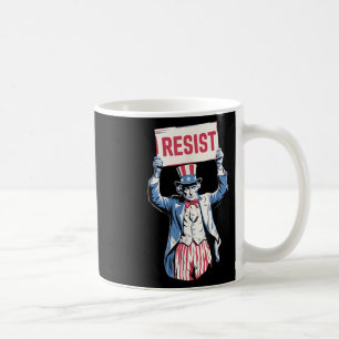 Anti-trump Resist Not My President 4th Of July Unc Coffee Mug