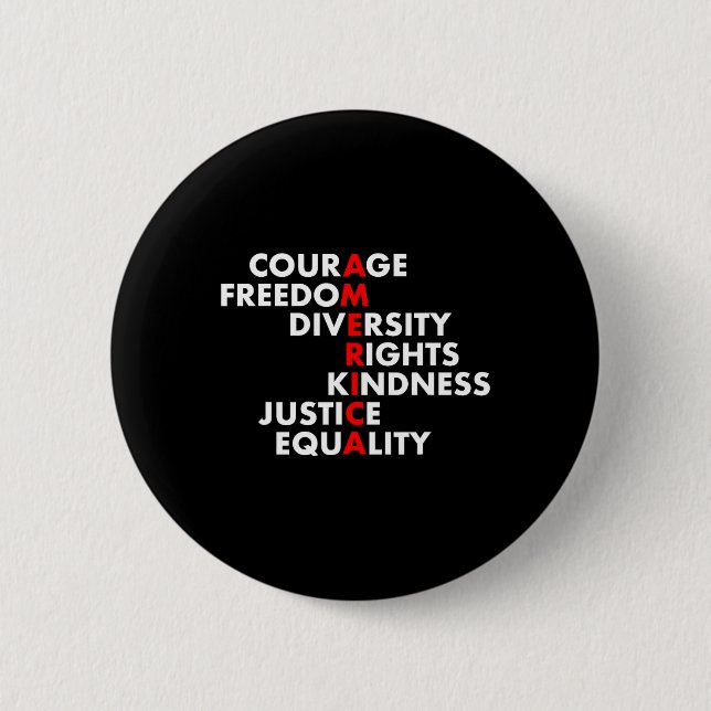 Anti Trump Resist Political  2 Inch Round Button (Front)