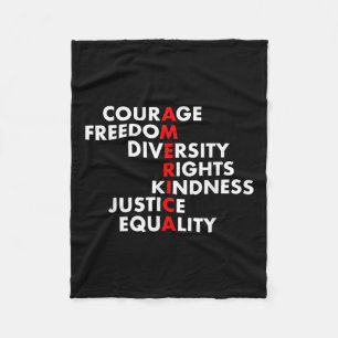 Anti Trump Resist Political  Fleece Blanket