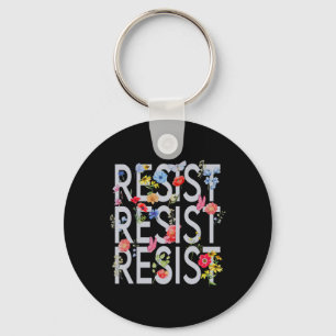 Anti Trump Resist - Political Keychain