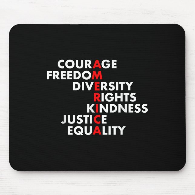 Anti Trump Resist Political  Mouse Pad (Front)