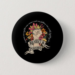 Anti Trump Resist Womens Rights Protest Equality F 2 Inch Round Button