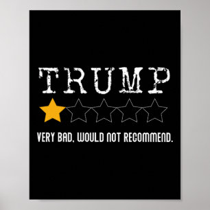 Anti-trump Review Very Bad Would Not Recommend 1 Poster
