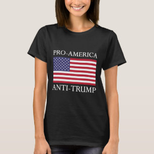Anti-trump Shirt - American Usa Flag Resist