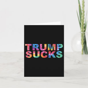 Anti Trump Shirts Card