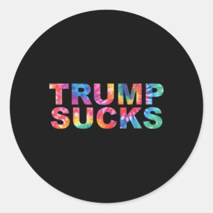 Anti Trump Shirts Classic Round Sticker