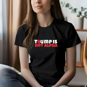 Anti Trump student protest slogan red elegant Tri-Blend Shirt