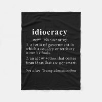 Anti Trump T Shirt Idiocracy Definition Women