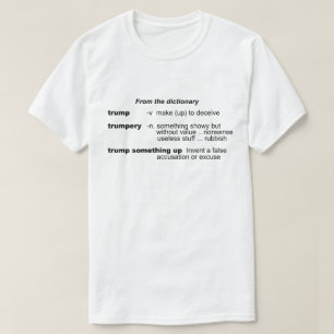 Anti-Trump tee shirt