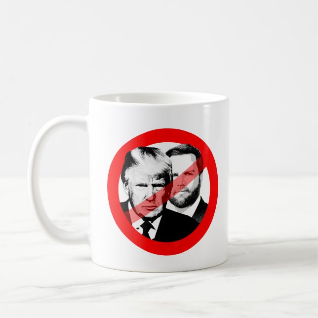 Anti Trump Vance Coffee Mug (Left)