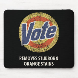 Anti-Trump Vote Detergent Fun Vintage  Mouse Pad