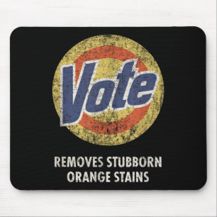 Anti-trump Vote Laundry Detergent Funny Vintage  Mouse Pad