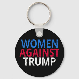 Anti-Trump - Women Against Trump Keychain