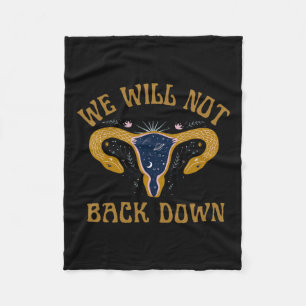 Anti Trump Womens Rights Protest Equality Liberal Fleece Blanket