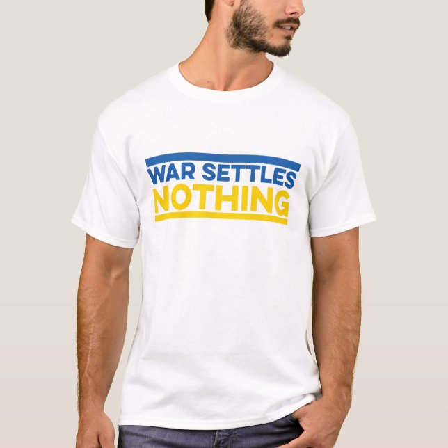 Anti Ukraine War T-Shirt (Front)
