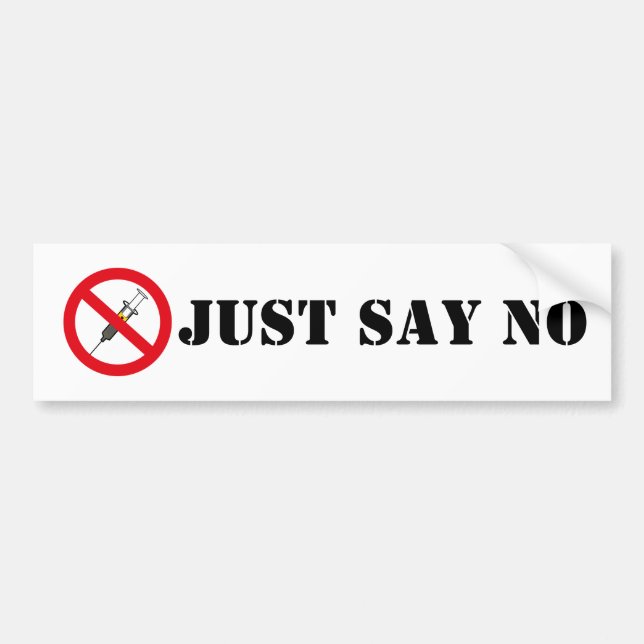 anti vaccine bumper sticker (Front)