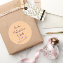 Anti Valentine Club Cute Minimal Pastel Art