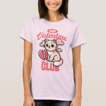 Anti-Valentine Club – Funny Cat Design