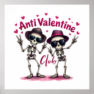 Anti Valentine Club Poster